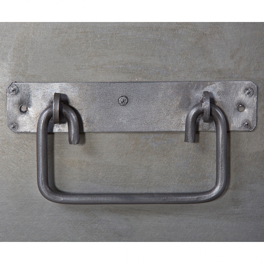 Sideboard baker street ii mango massiv metall 547711
