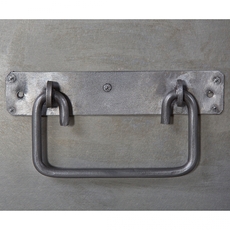 Sideboard baker street ii mango massiv metall 547711