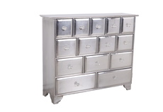 G626 komoda diamant silver plechova   gutmann faktory abcnabytek.cz  mg 5391