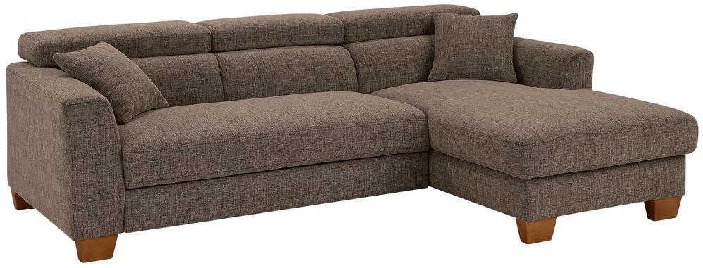 Home affaire ecksofa steve mit kopfteilverstellung wahlweise mit bettfunktion bettkasten incl zierkissen 33323847