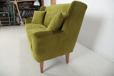 G952 velvet green jidelni sofa pohovka 160 pohodlne gutmann factory img 5883