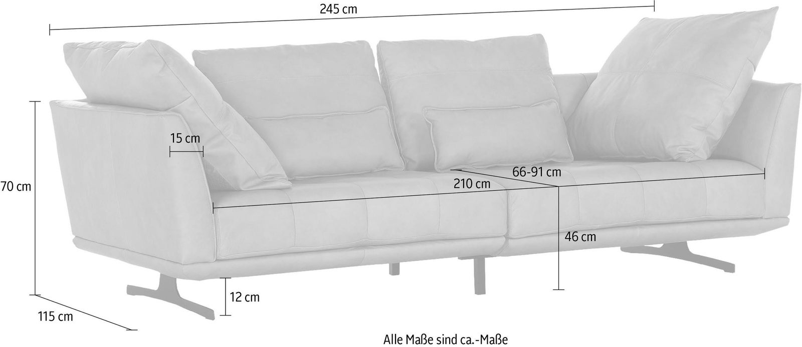 G962 sahara luxusni ko%c5%been%c3%a1 pohovka gutmann factoryplaces of style big sofa one  mit modernen kufenf%c3%bc%c3%9fen naturoo bigsofa ruona  33761842